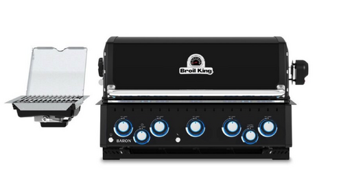 Barbacoa a Gas Encastrar Grill Premium Baron 590 IR Shadow BI