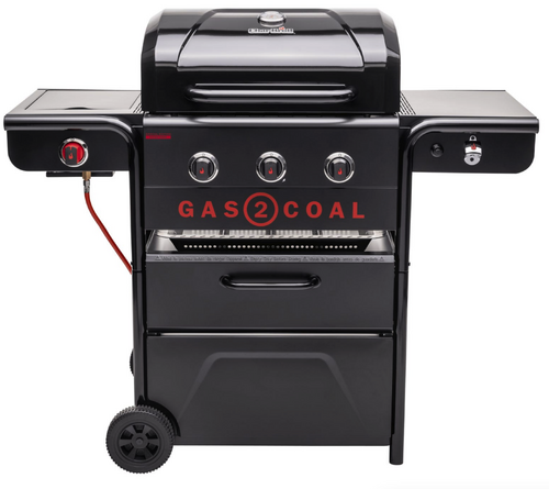 Barbacoa Gas y Carbón Char-Broil Gas2Coal 3 Quemadores - Edición Especial